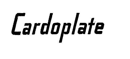  CARDOPLATE