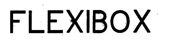 Trademark Logo FLEXIBOX