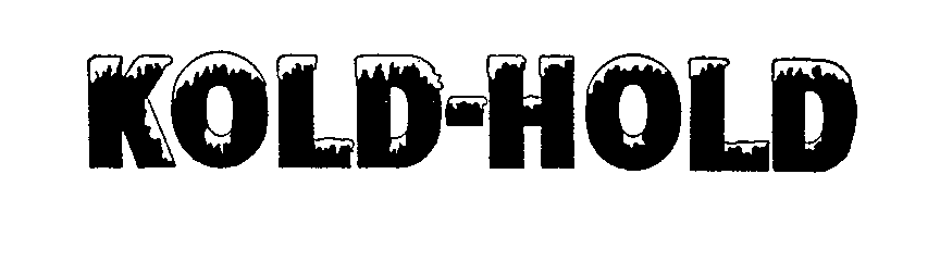 Trademark Logo KOLD-HOLD