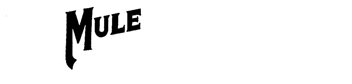 Trademark Logo MULE