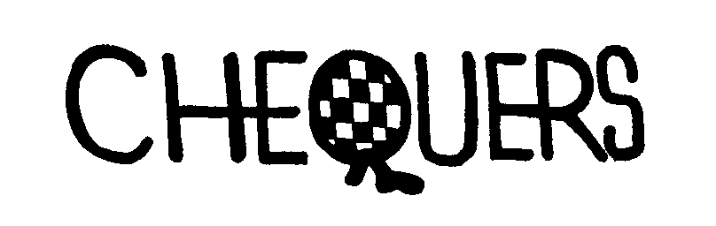 Trademark Logo CHEQUERS