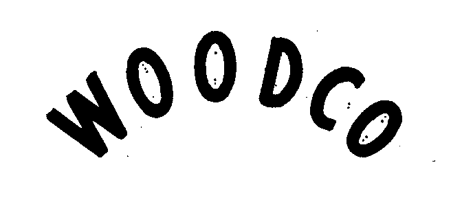 Trademark Logo WOODCO