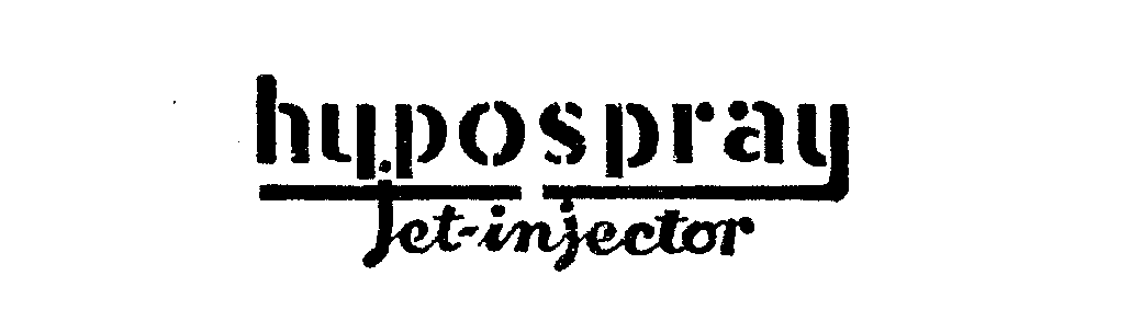 Trademark Logo HYPOSPRAY JET-INJECTOR