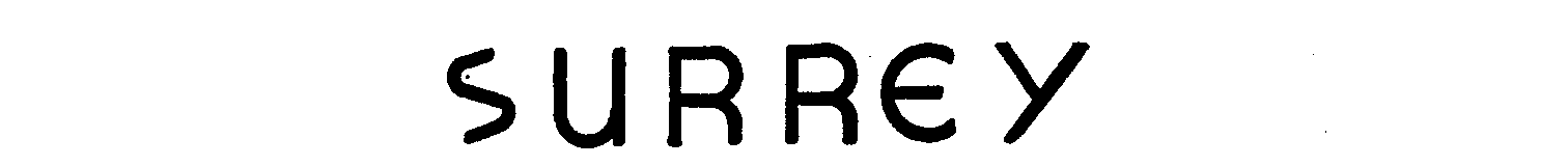 Trademark Logo SURREY