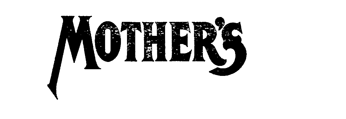 Trademark Logo MOTHER'S