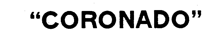 Trademark Logo "CORONADO"