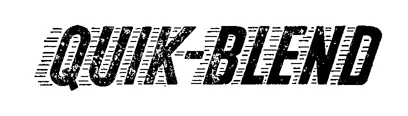 Trademark Logo QUIK-BLEND