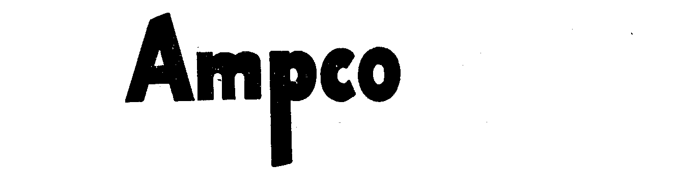 Trademark Logo AMPCO