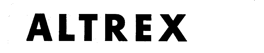 Trademark Logo ALTREX