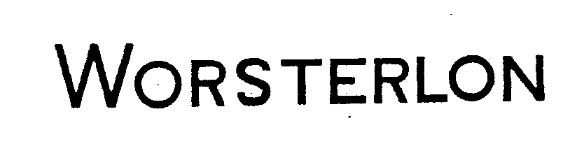 Trademark Logo WORSTERLON