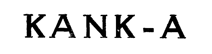 Trademark Logo KANK-A
