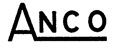 Trademark Logo ANCO