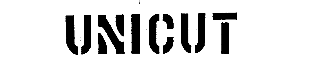 Trademark Logo UNICUT