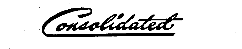 Trademark Logo CONSOLIDATED
