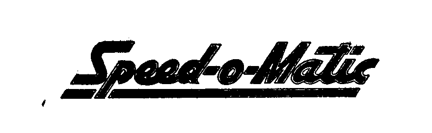 Trademark Logo SPEED-O-MATIC
