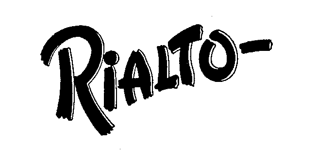 Trademark Logo RIALTO-