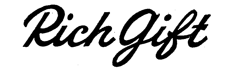 Trademark Logo RICH GIFT