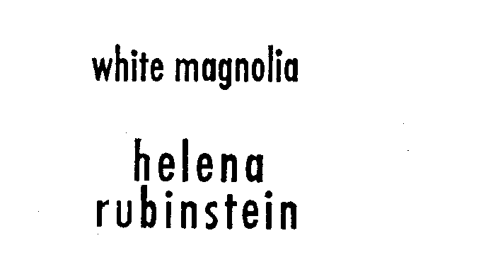  WHITE MAGNOLIA HELENA RUBINSTEIN