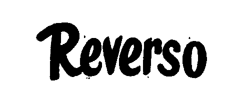 Trademark Logo REVERSO