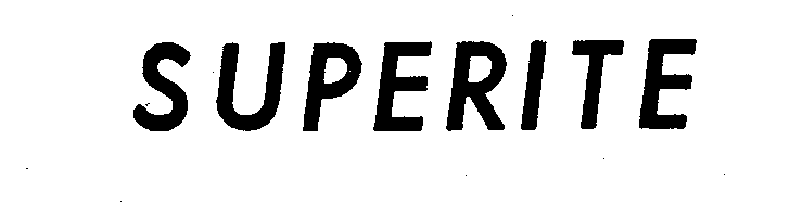 Trademark Logo SUPERITE