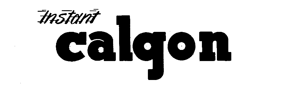 Trademark Logo INSTANT CALGON