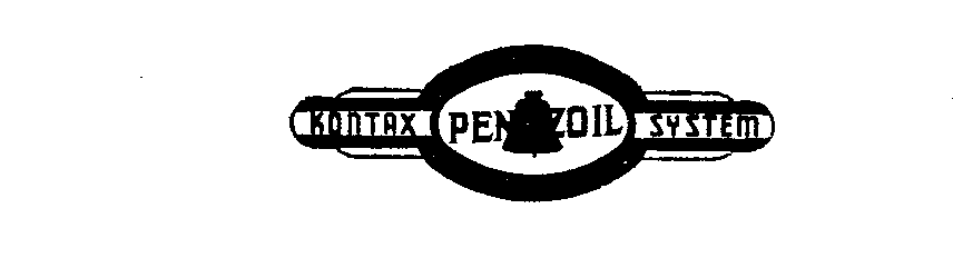 Trademark Logo PENNZOIL KONTAX SYSTEM