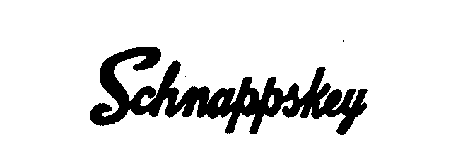Trademark Logo SCHNAPPSKEY