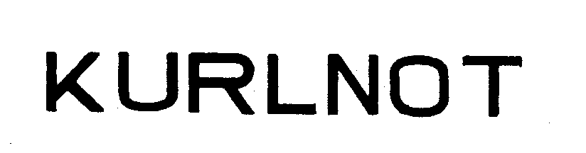 Trademark Logo KURLNOT