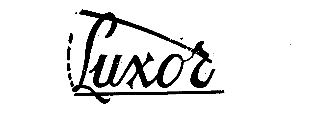 Trademark Logo LUXOR