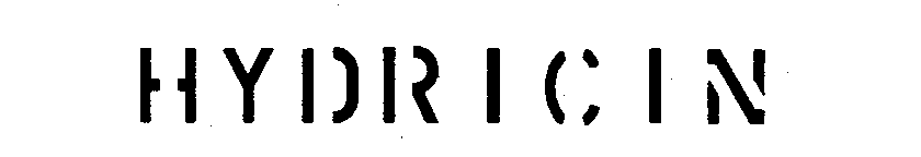 Trademark Logo HYDRICIN