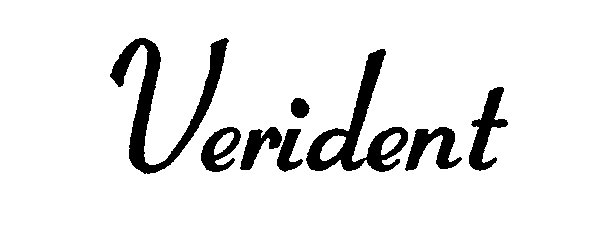 Trademark Logo VERIDENT