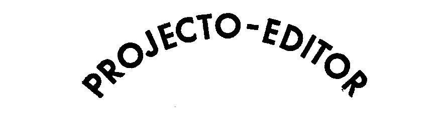 Trademark Logo PROJECTO-EDITOR