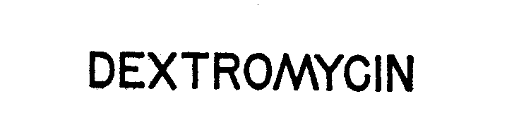 Trademark Logo DEXTROMYCIN