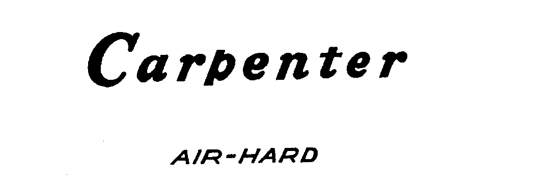  CARPENTER AIR-HARD