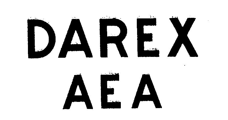 Trademark Logo DAREX AEA