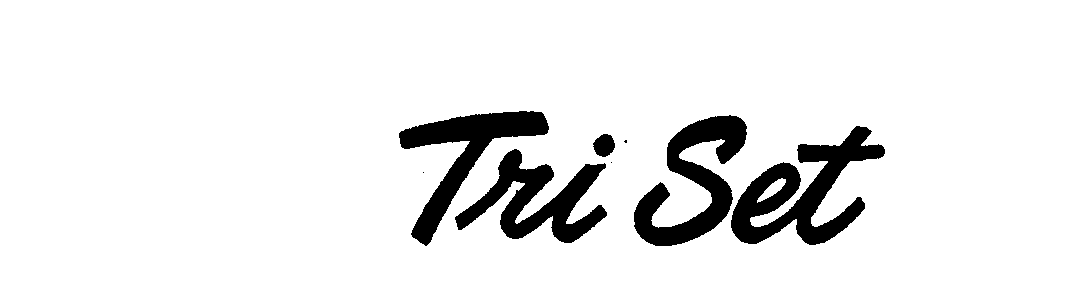 Trademark Logo TRI SET