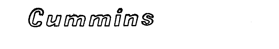 Trademark Logo CUMMINS
