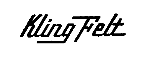 Trademark Logo KLING FELT