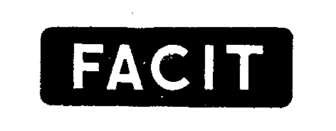 Trademark Logo FACIT
