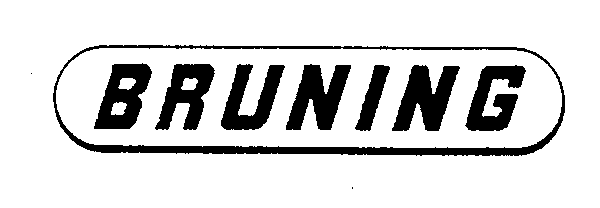 Trademark Logo BRUNING