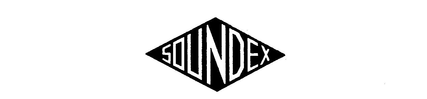 Trademark Logo SOUNDEX