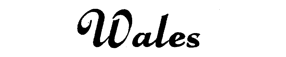 Trademark Logo WALES