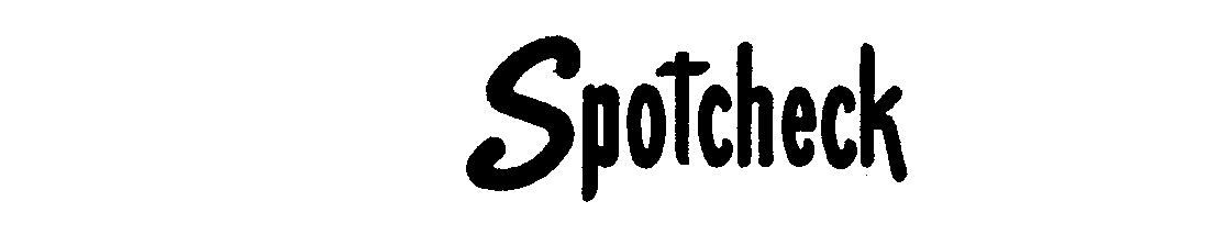 Trademark Logo SPOTCHECK