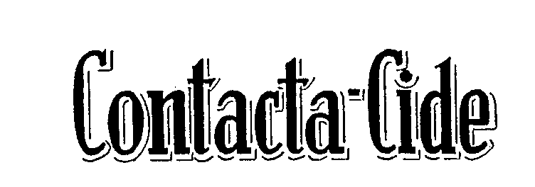 Trademark Logo CONTACTA-CIDE