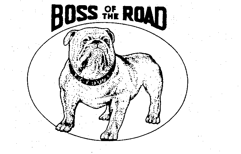 Trademark Logo BOSS OF THE ROAD