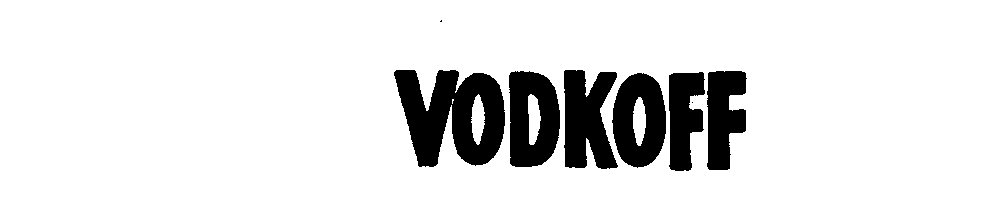 Trademark Logo VODKOFF