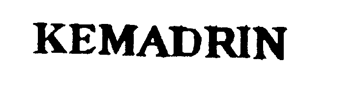 Trademark Logo KEMADRIN