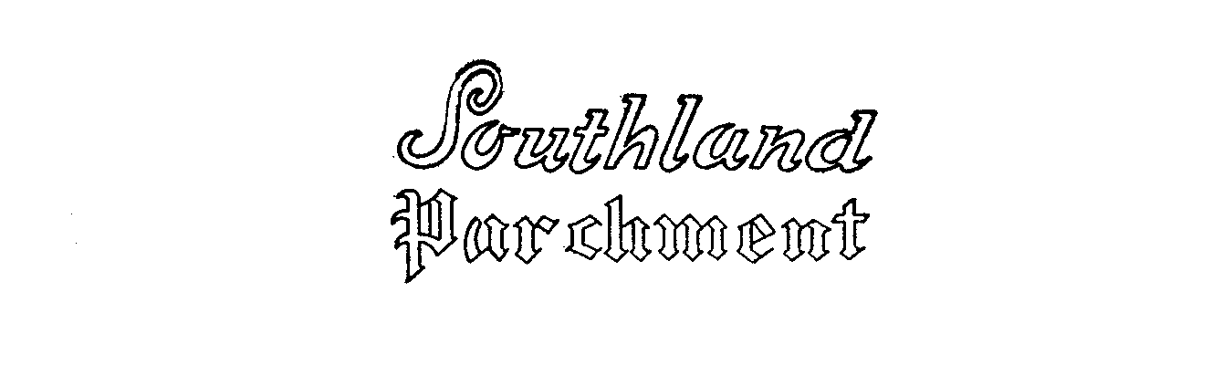 Trademark Logo SOUTHLAND PARCHMENT