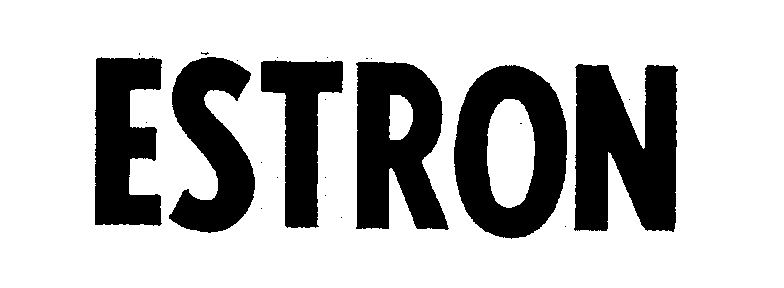 Trademark Logo ESTRON