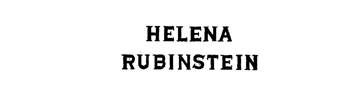 HELENA RUBINSTEIN